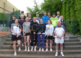 Teilnehmer des ersten Tennisschulturnier 2022
