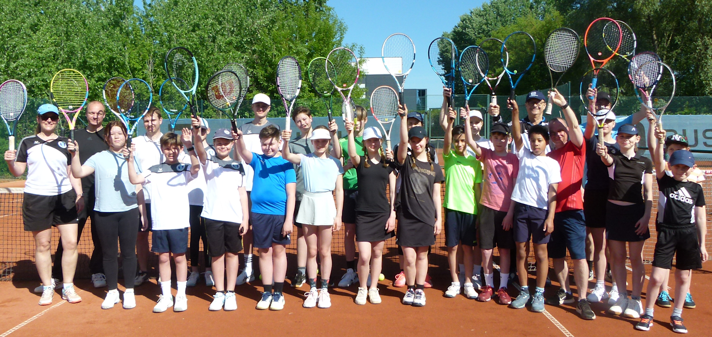 Teilnehmer des 1. Tennisschulturniers 2025