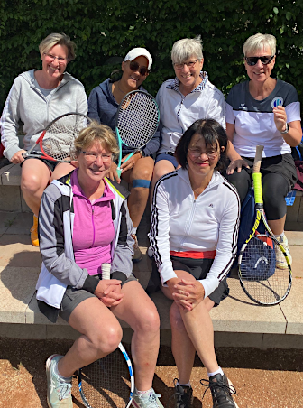 TTC Damen 50 Team im Grunewald